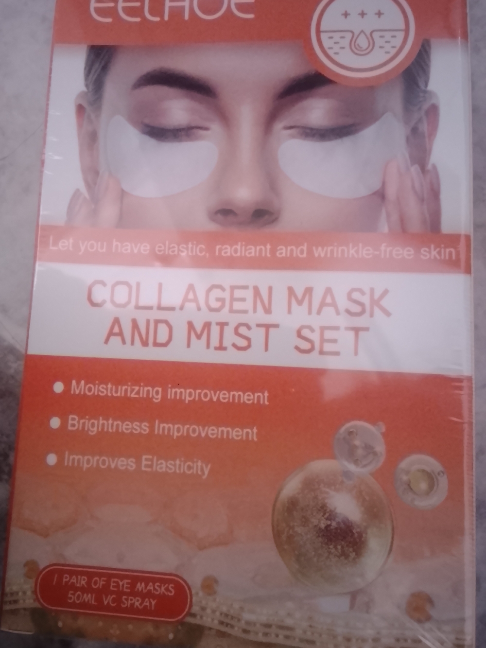 Eelhoe Collagen Mask and Mist Set